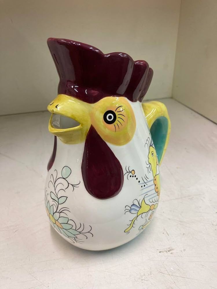 Amazon.co.jp: 南イタリア ニワトリ陶器 レプリカ : ホーム